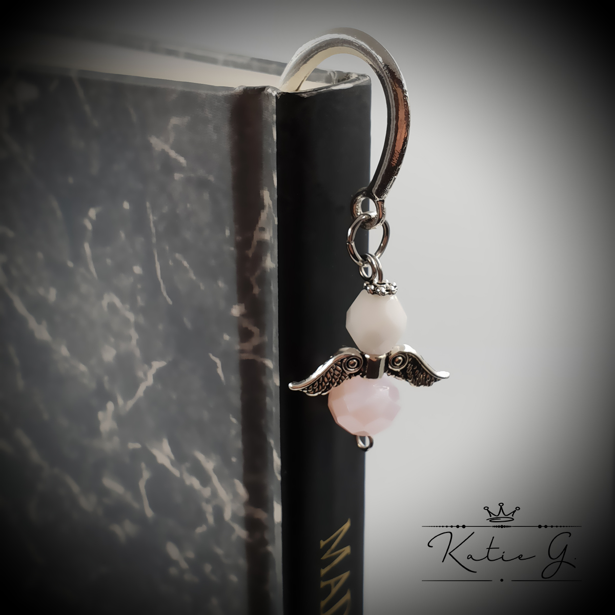 Angyalkás könyvjelző karácsonyi ajándékkártyán - 9.