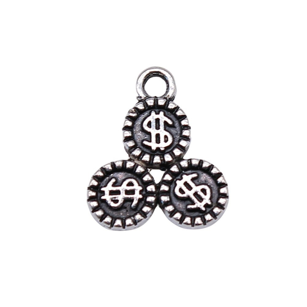 Kaszinó zseton charm