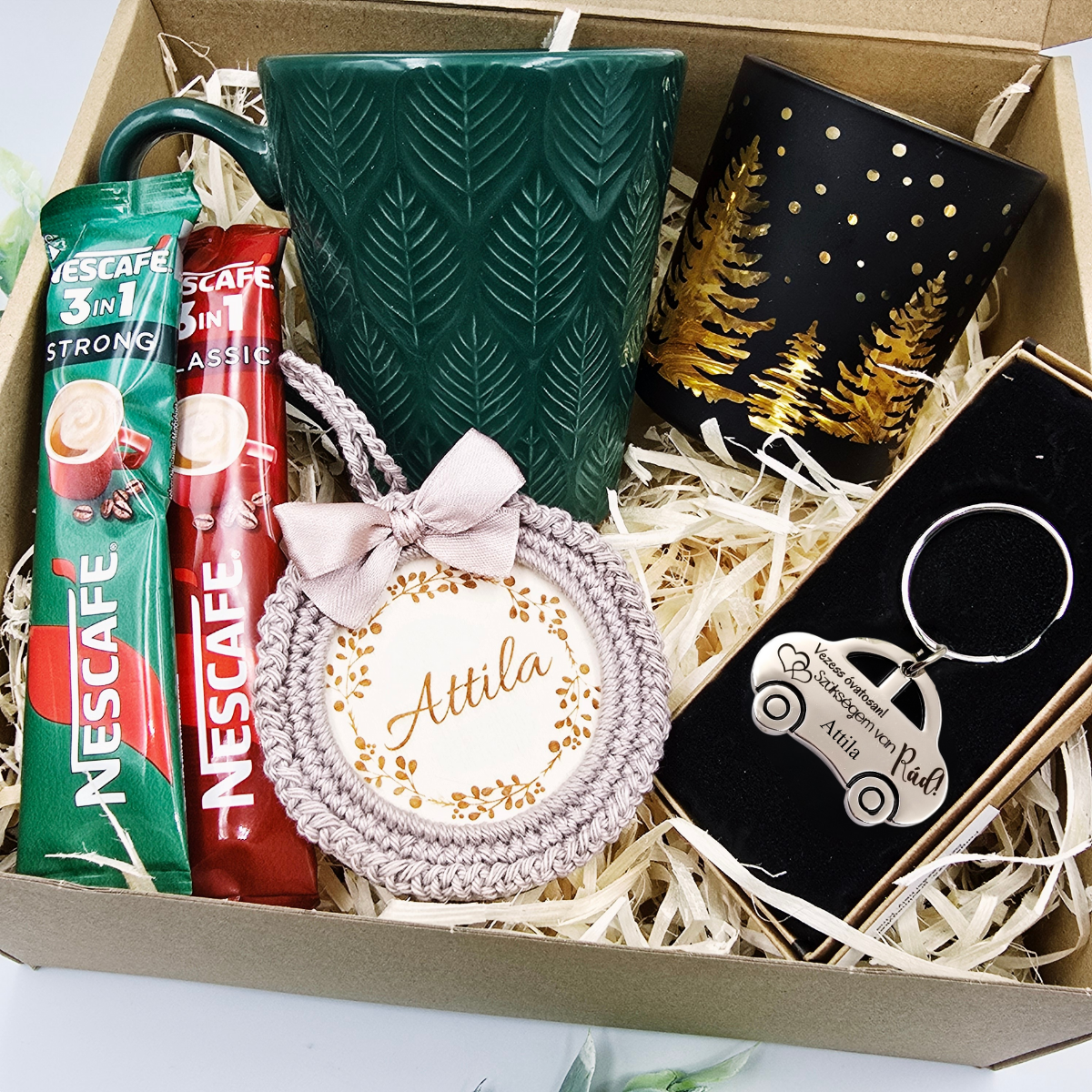 Karácsonyi ajándékdoboz férfiaknak